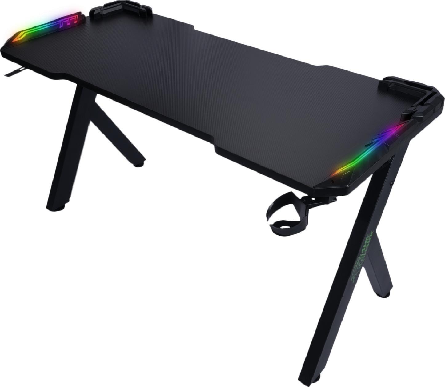 Biurko GameShark Y-Striker Czarne 140 cmx60 cm
