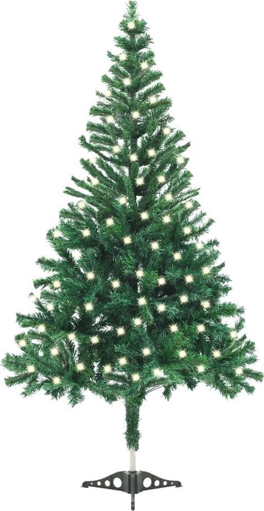 vidaXL Choinka sztuczna na stojaku Zielona