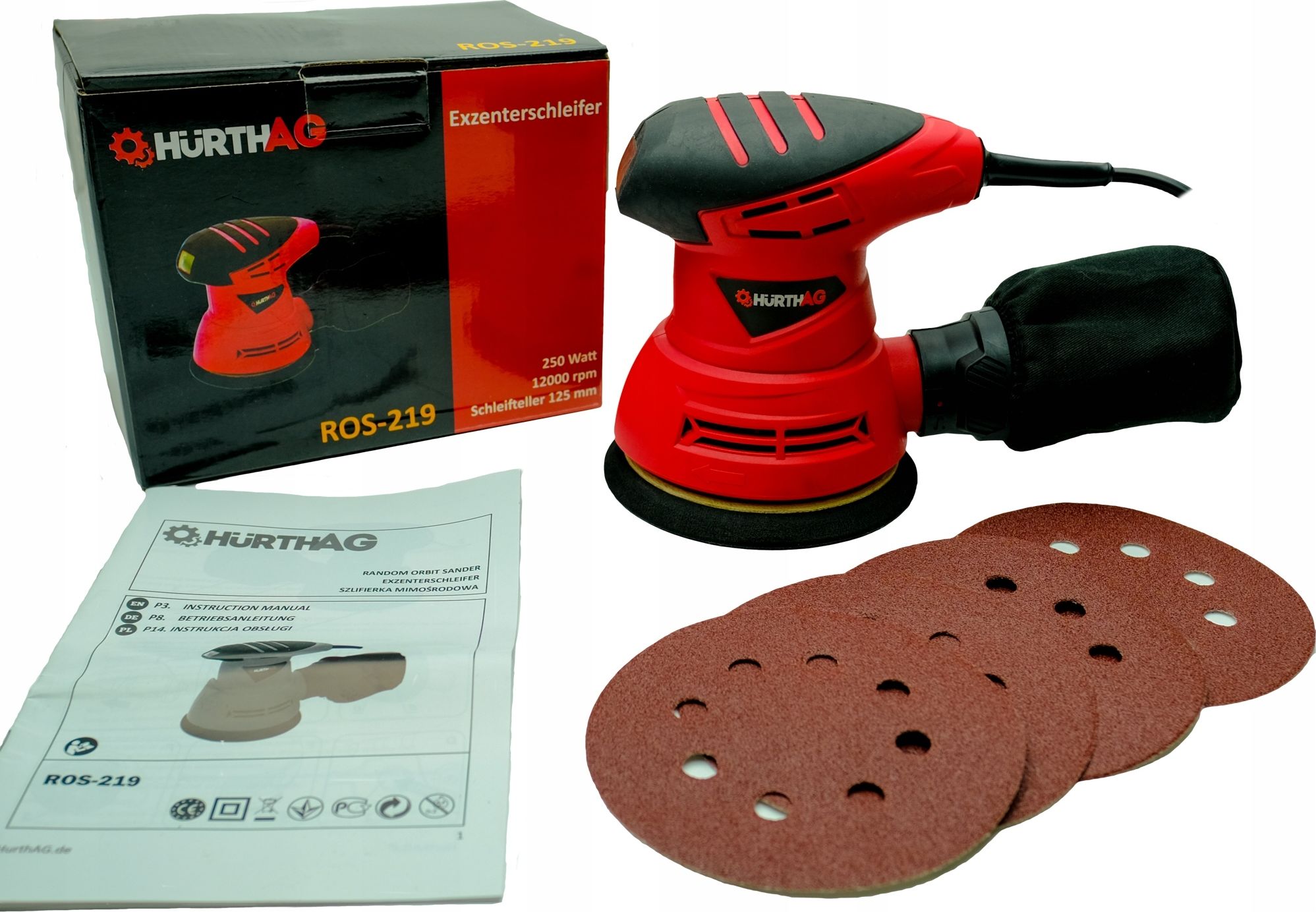 Szlifierka HurthAG ROS-219
