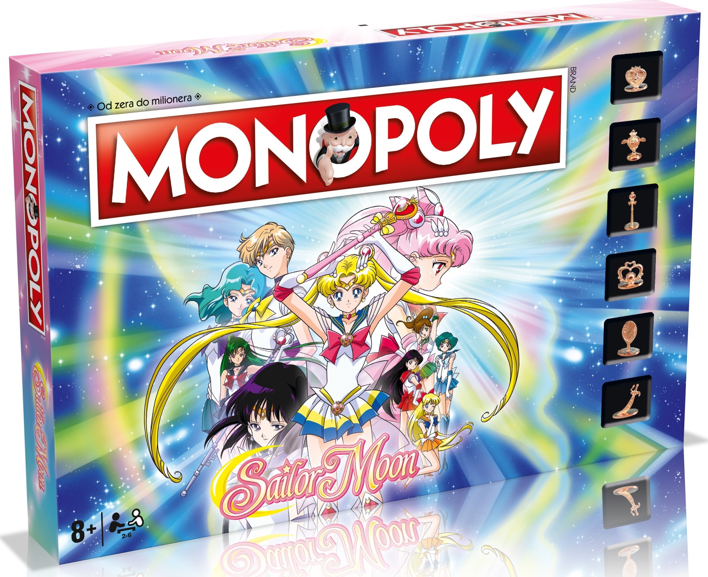 Winning Moves Gra Monopoly Sailor Moon Czarodzieje