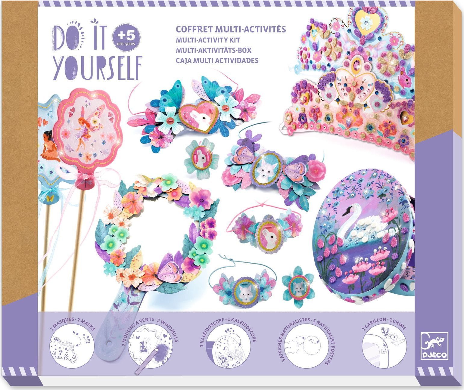 Djeco Djeco Pasidaryk pats - Daugiafinkcinis rinkinys - Deivė