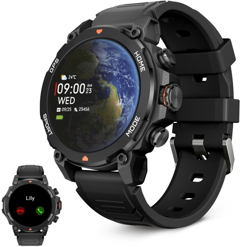 Ksix Smartwatch EXPLORER, Black