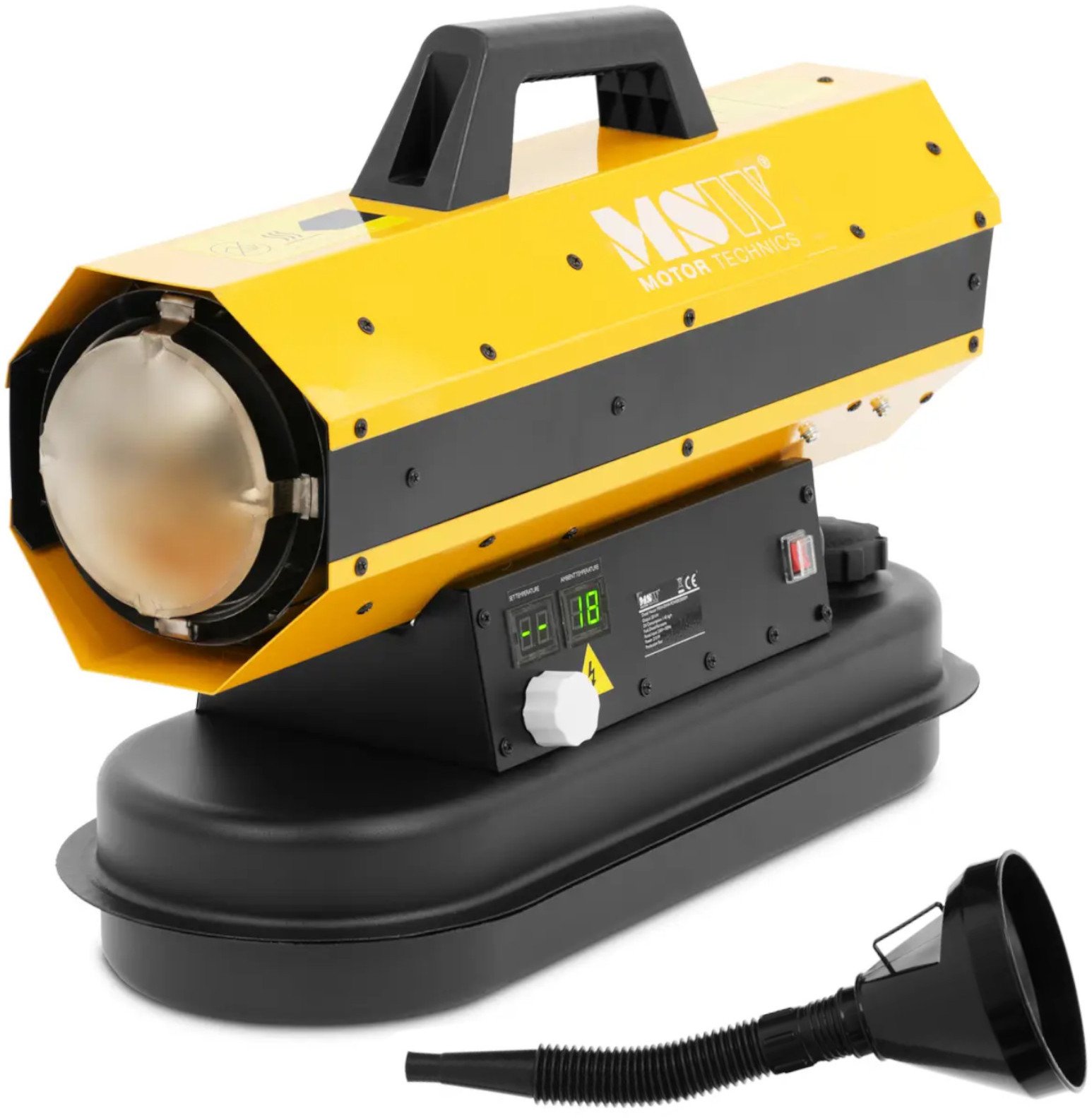 Nagrzewnica dmuchawa olejowa do ogrzewania warsztatu hali 12 l 20 kW Nagrzewnica dmuchawa olejowa do ogrzewania warsztatu hali 12 l 20 kW