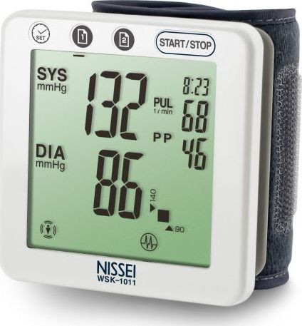 Ciśnieniomierz Nissei Ciśnieniomierz elektroniczny nadgarstkowy Nissei WSK-1011