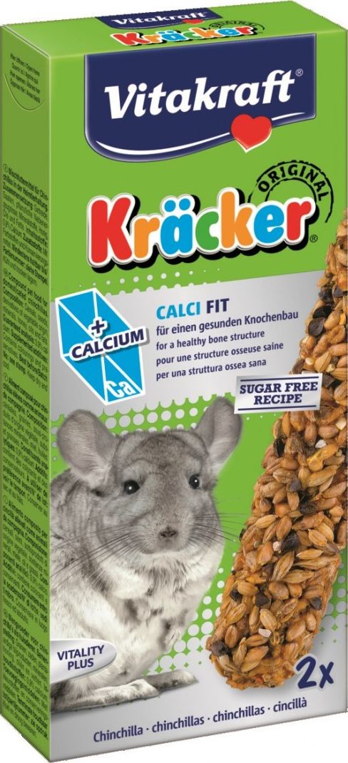 Vitakraft VITAKRAFT KRACKER 2szt d/szynszyli wapno