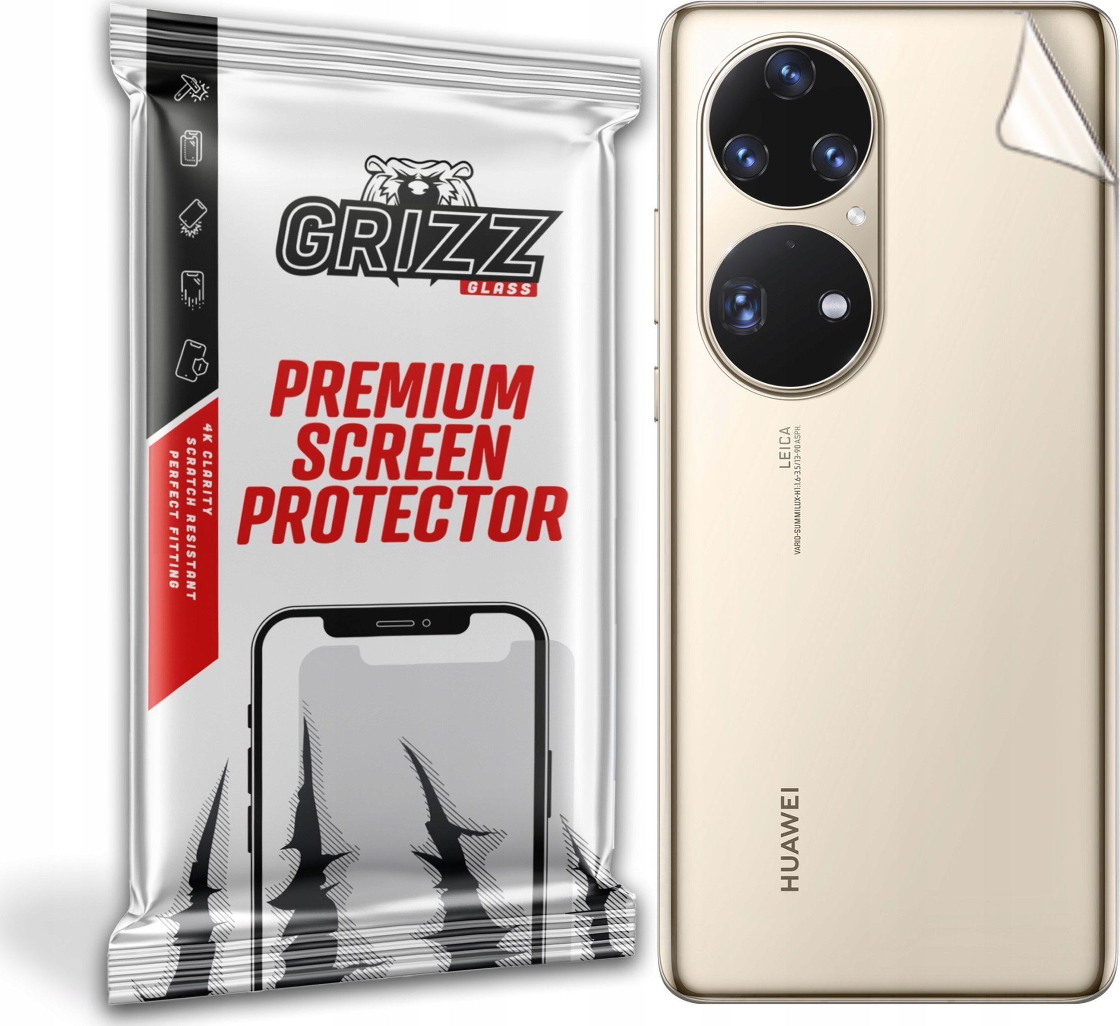 GrizzGlass Folia na tył Grizz Huawei P50 Pro