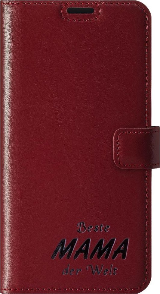 Surazo Skórzane etui na telefon Wallet case - Costa Czerwona - Beste Mama Sony Xperia XZ3
