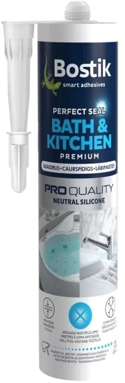 BOSTIK BATH&KITCH SIL N 280 TRANS 249 12
