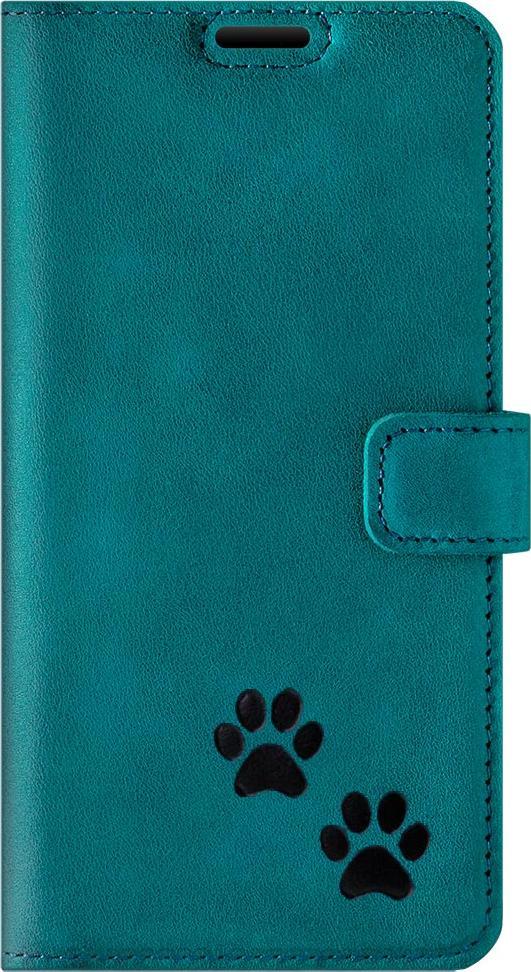 Surazo Wallet case - Turkus - Dwie Łapy Czarne Google Pixel 3A