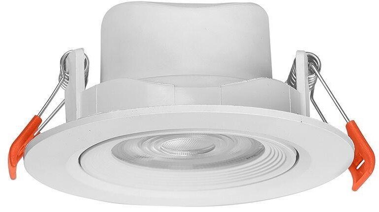 VTAC Oczko LED 7W białe downlight 3w1 VT-2707CCT 3000K-4000K-6500K 510lm