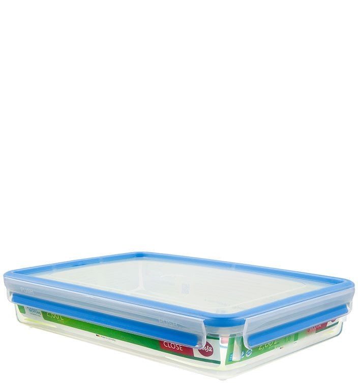 Emsa 508545 Rechteckige Frischhaltedose mit Deckel, 2.6 Liter,