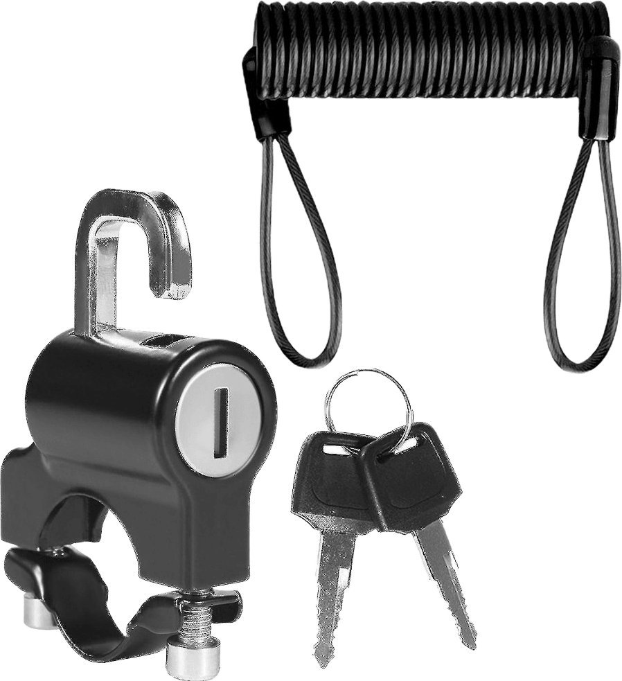 Hulajnoga elektryczna INOPARTS Blokada Antykradzieżowa z Linką do Kasku do Hulajnóg i Rowerów Elektrycznych