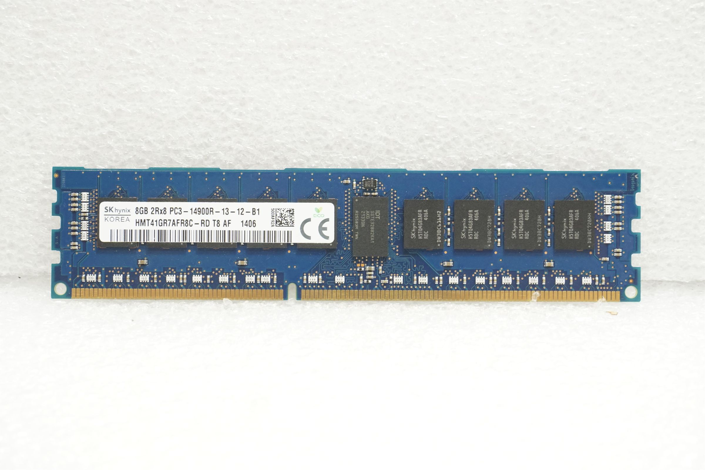 Dell DELL Pamięć RAM, DDR3 16GB 1866Mhz, 1x16GB, PC3-14900R, CL13, ECC - A7187318-OEM - Refabrykowany, do serwera [outlet]