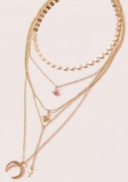 eCarla Długi naszyjnik multi N759