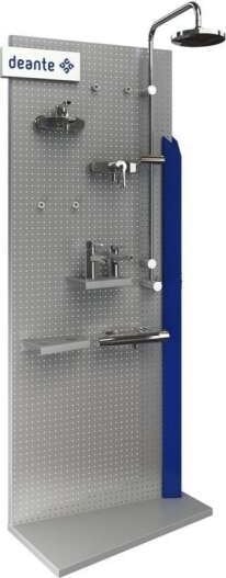 Deszczownica Deante Ekspozytor Metalowy Na 8Bateria + 1Deszcz. + 3Odpływy