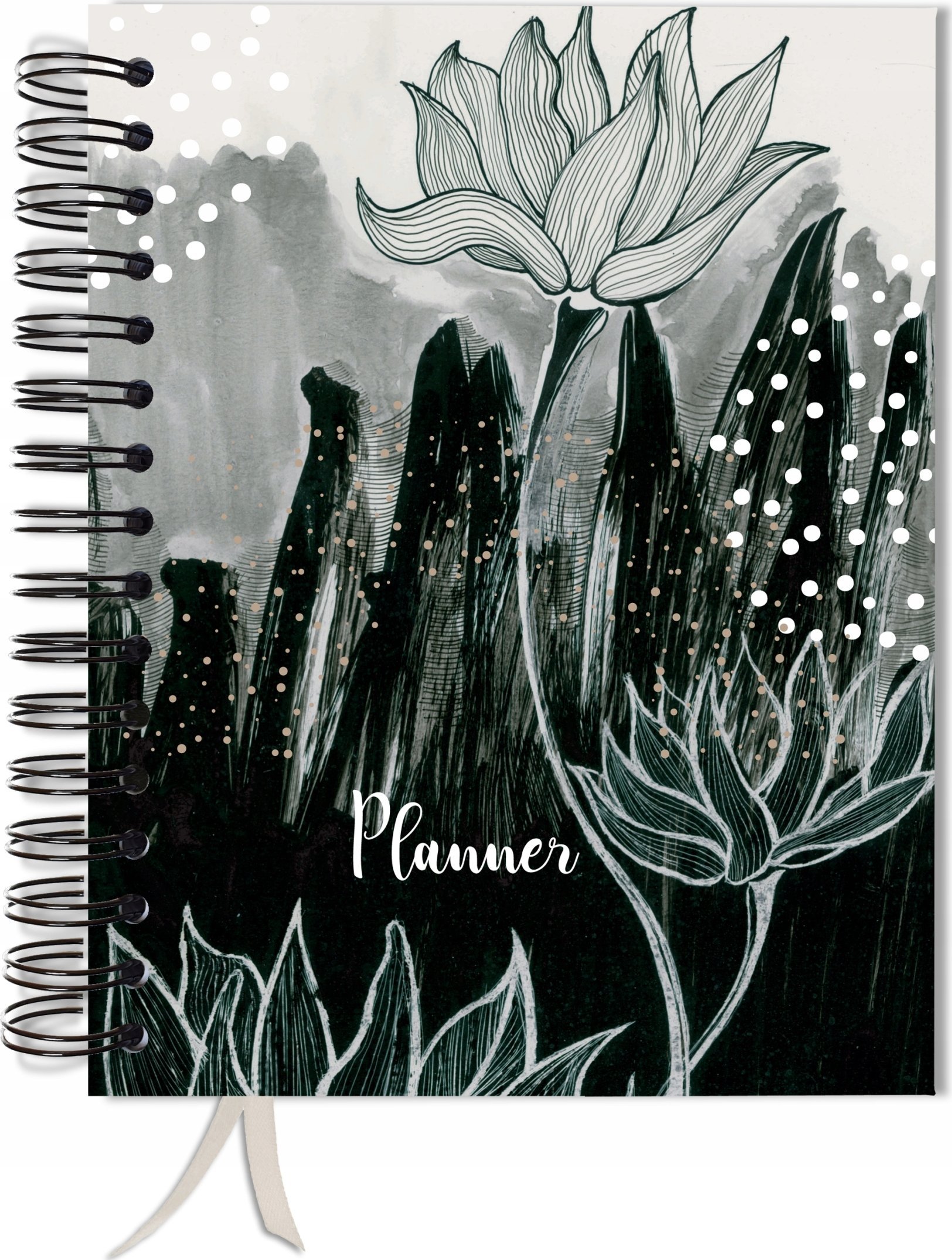 TadaPlanner Kalendarz PREMIUM terminarz bez dat książkowy A5+