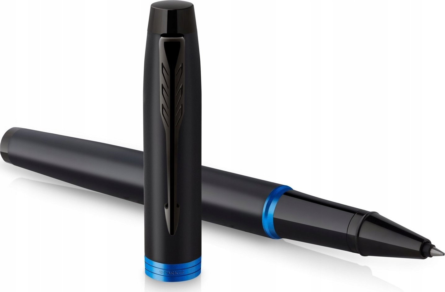 Parker Parker IM Vibrant Rings marine blue Roller Ball F