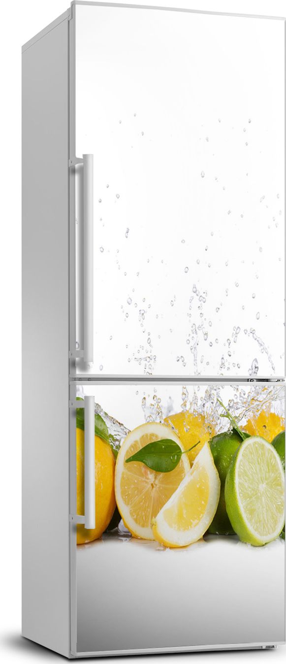 Tulup Naklejka samoprzylepna na lodówkę 70x190 cm Cytrusy