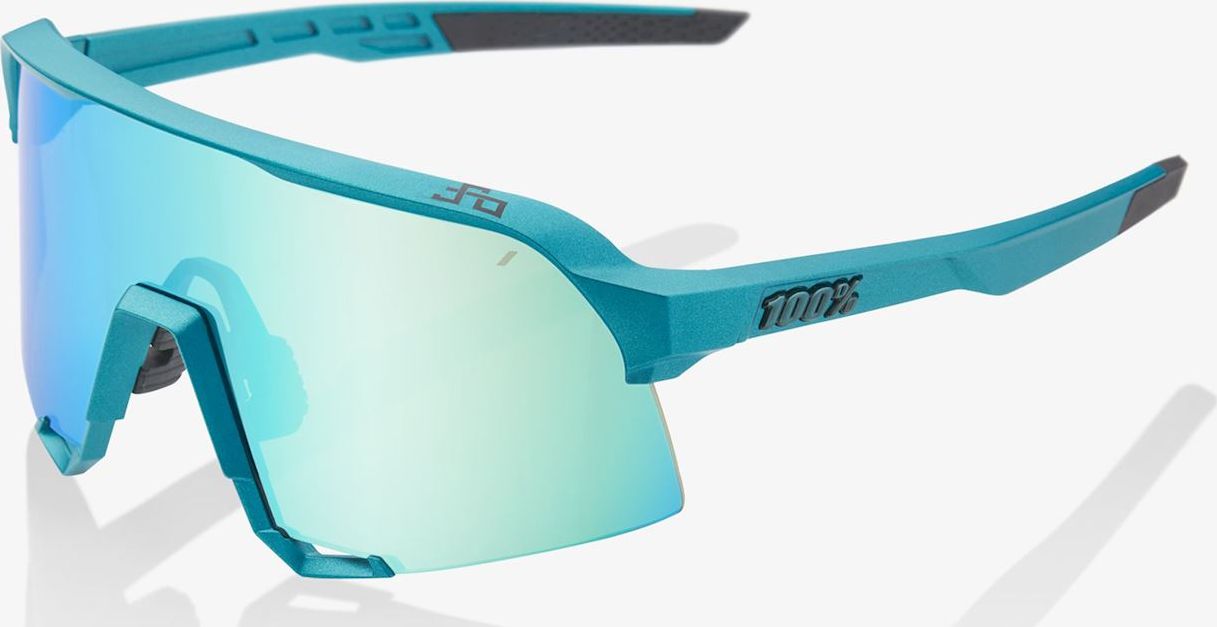 100% Okulary S3 Peter Sagan LE Blue Topaz Blue Topaz Multilayer Mirror Lens