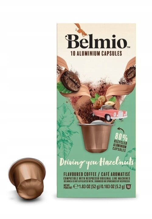 Italian Coffee Kapsułki do Nespresso Belmio Driving you Hazel'nuts 10 sztuk