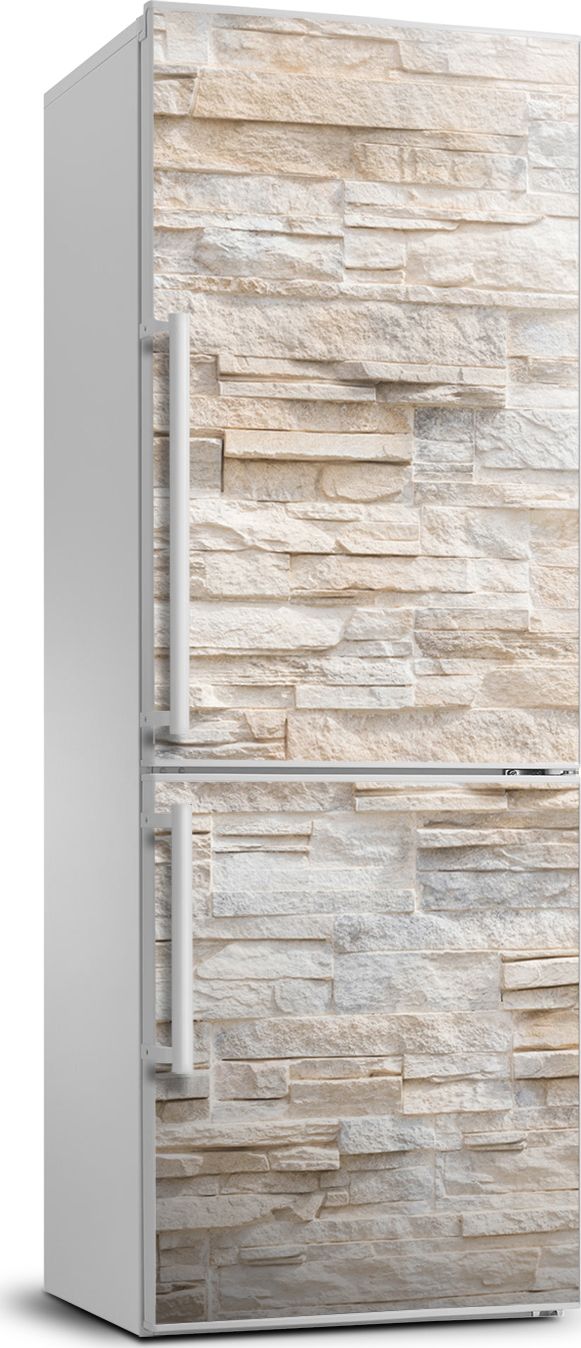 Tulup Naklejka samoprzylepna na lodówkę 60x180 cm Ceglana ściana