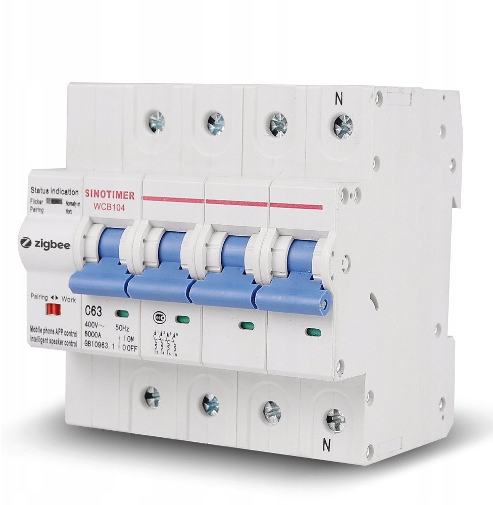 Wyłącznik nadprądowy / bezpiecznik - Zigbee 4P