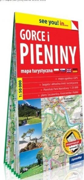 See you! in... Gorce i Pieniny mapa 1:50 000