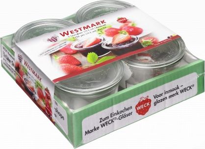 Westmark Westmark, Zestaw 4 słoików, 4x250ml