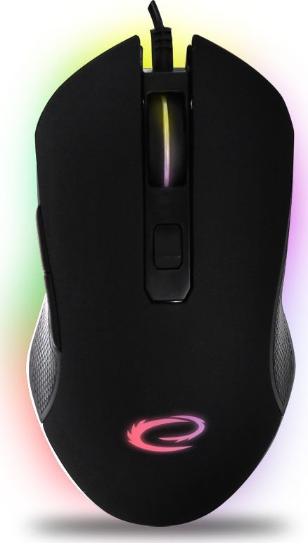 Mysz Esperanza EGM302 Esperanza mysz przewod. gaming led rgb 6d opt. usb-c nemesis