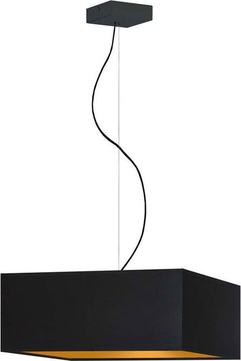 Lampa wisząca Lumes Lampa wisząca glamour z czarnym stelażem - EX360-Sangriv - 5 kolorów Ciemny Popiel