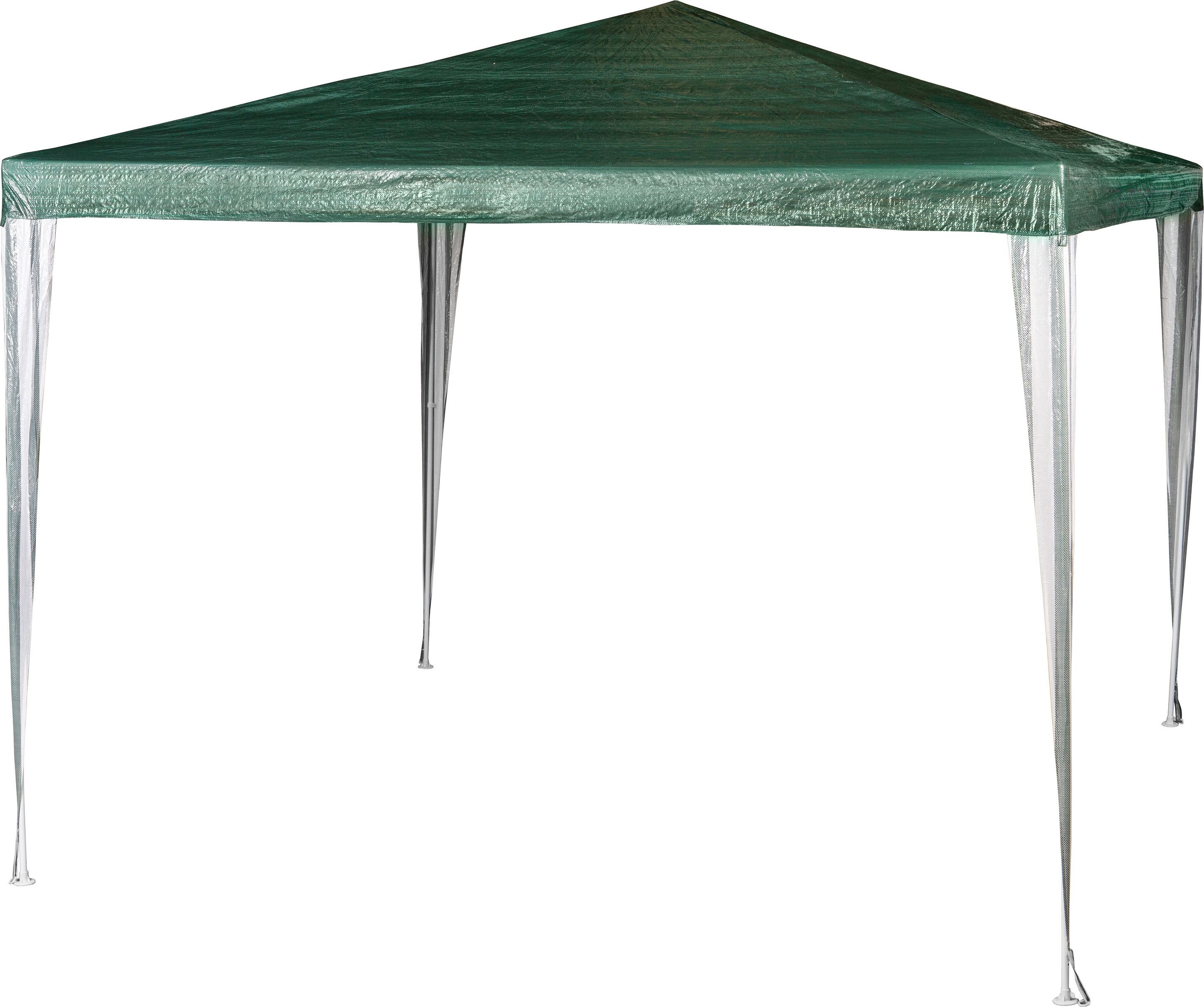 Kiti Pavėsinė 280x280 cm, žalia/balta