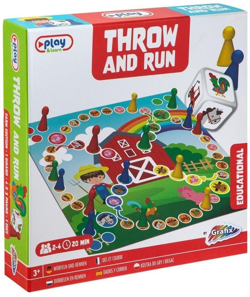 Gra planszowa Rzuć i uciekaj