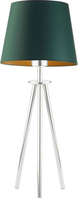 Lampa stołowa Lumes Nowoczesna lampka nocna na stalowym stelażu - EX923-Bergel - 5 kolorów Biały