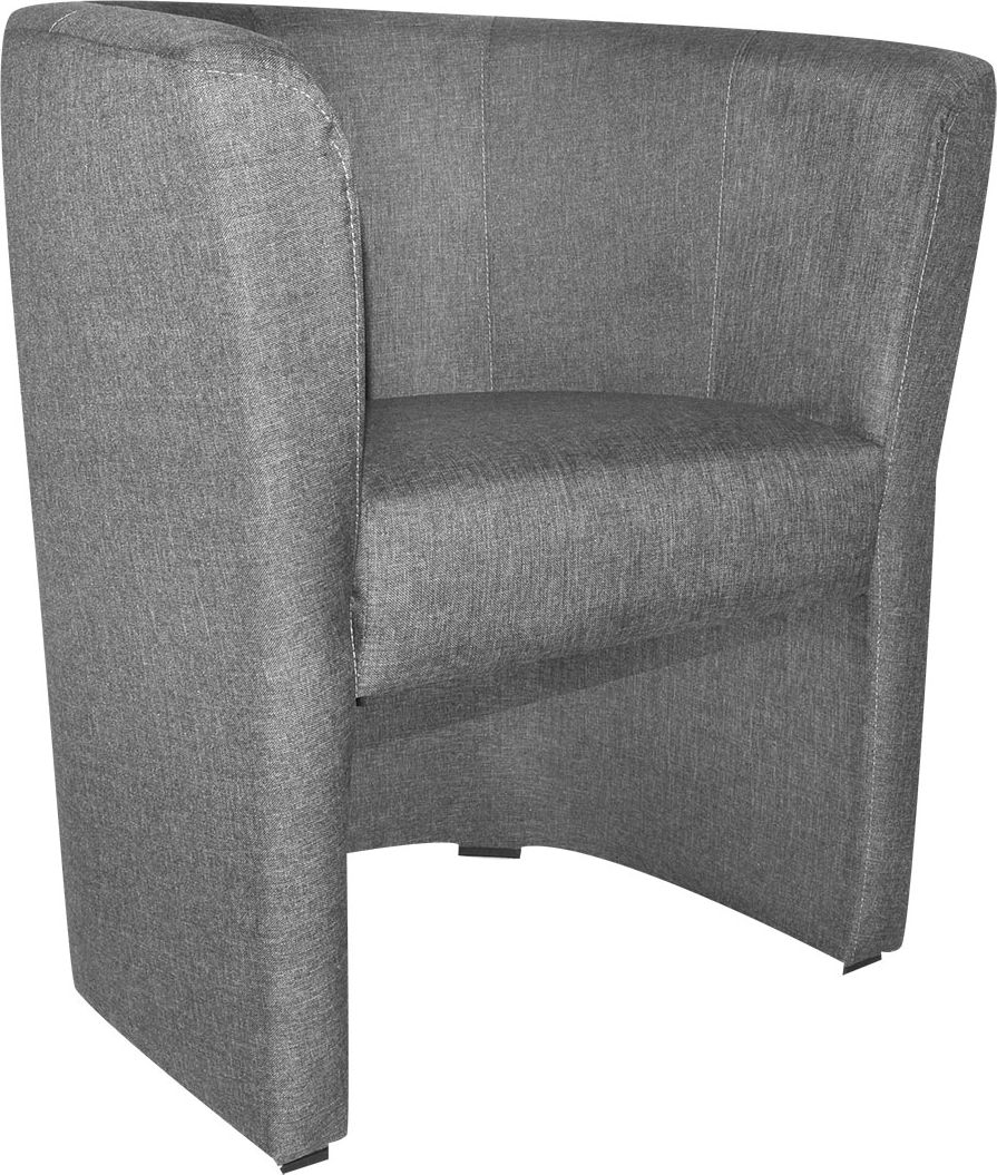 Galeriatrend Fotel Klubowy Sawana Jasno Szary Klub Pub Salon