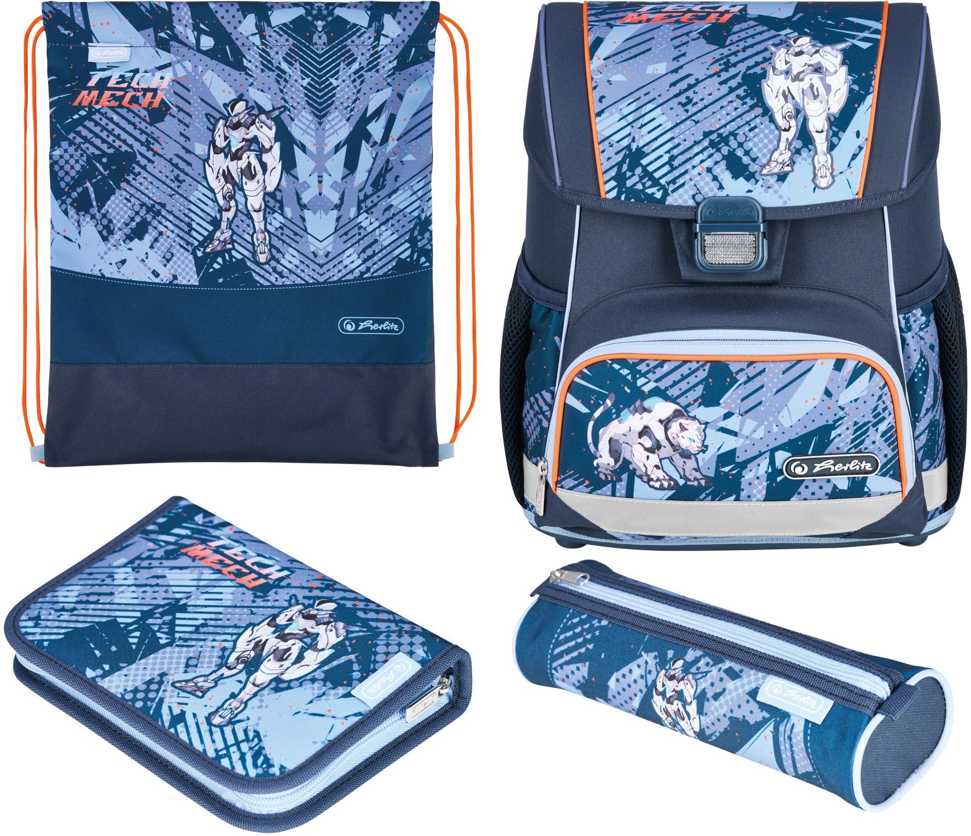 Herlitz Schulranzen Loop Plus TechMech