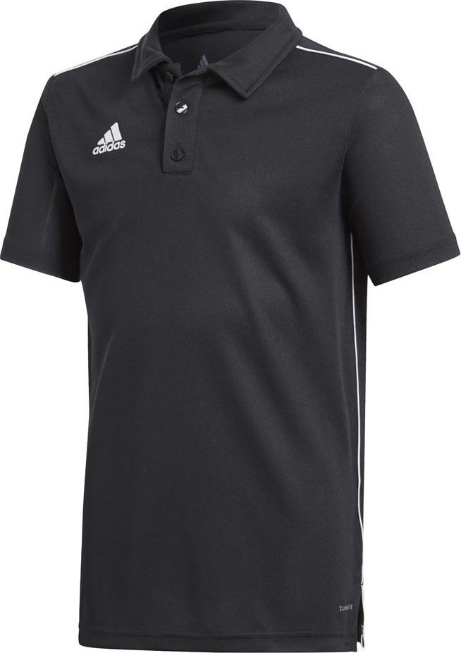 Adidas Koszulka dziecięca Core 18 Polo czarna r. 176 (CE9038)