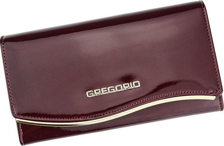 Pellucci Portfel damski skórzany PELLUCCI ZLF-114 Czerwony uniwersalny