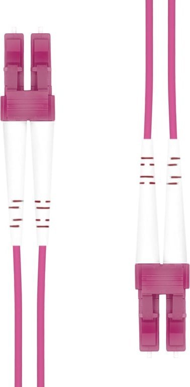 Garbot Garbot B-01-50410 kabel optyczny 1 m LC OM4 Fioletowy