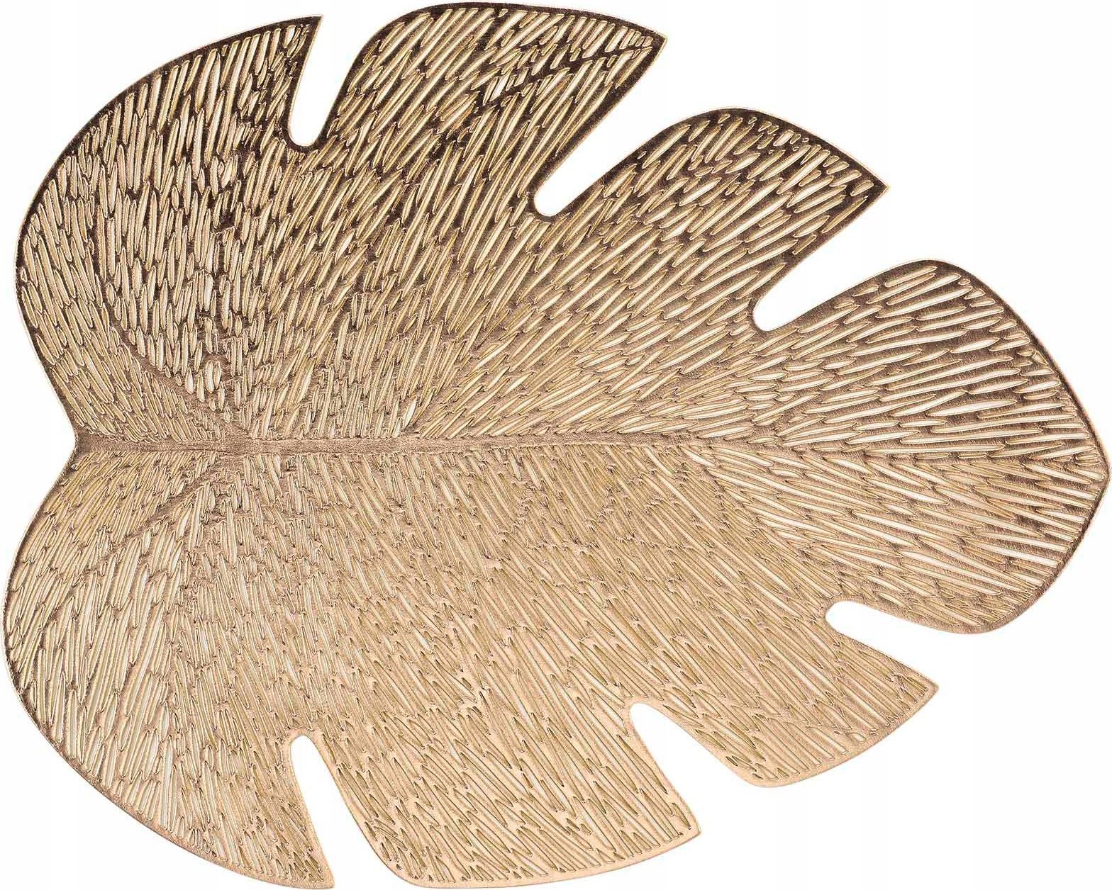 Douceur d`Interieur Mata na stół w kształcie liścia, 36 x 46 cm