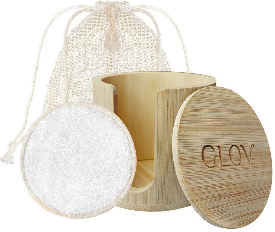 Glov Bamboleo płatki bambusowe 7szt + siatka do prania 1szt + organizer bambusowy 1szt