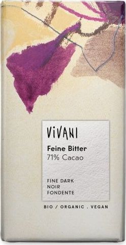Vivani CZEKOLADA GORZKA 71% KAKAO BIO 100 g - VIVANI