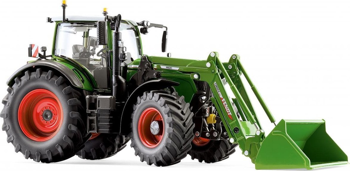 Siku Wiking 077869 Gauge 1 Agricultural Model Fendt 724 Vario with Front Loader Cargo 6.100