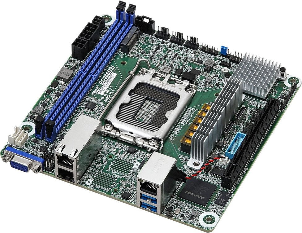 ASRock Mainboard EC266D2I mini-ITX Sockel 1700 DDR5-only Single