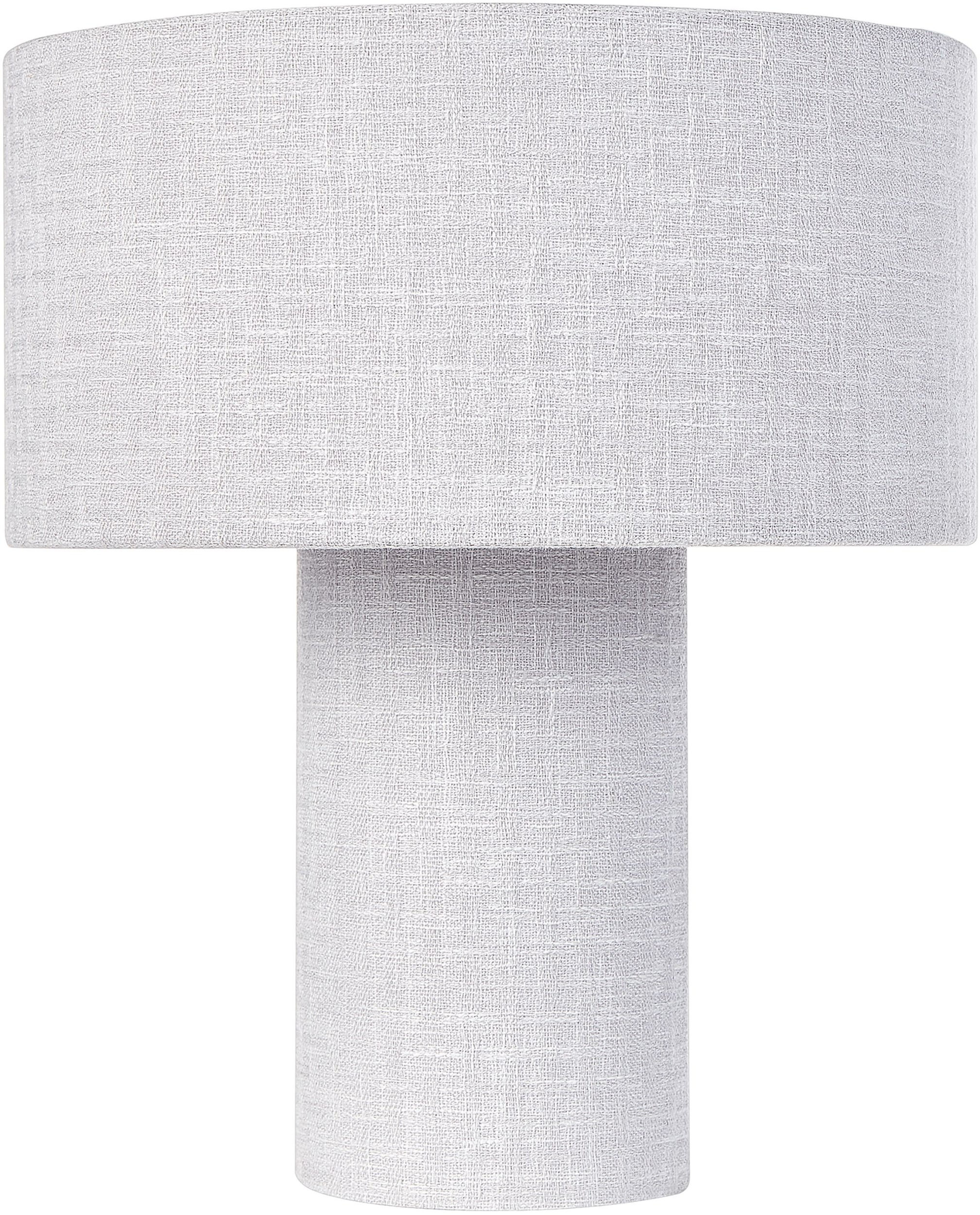 Lampa stołowa Beliani Lampa stołowa MALIPS Szary