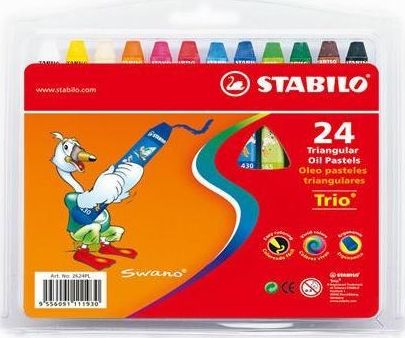 Stabilo Pastele olejne STABILO 24 kolory Stabilo $