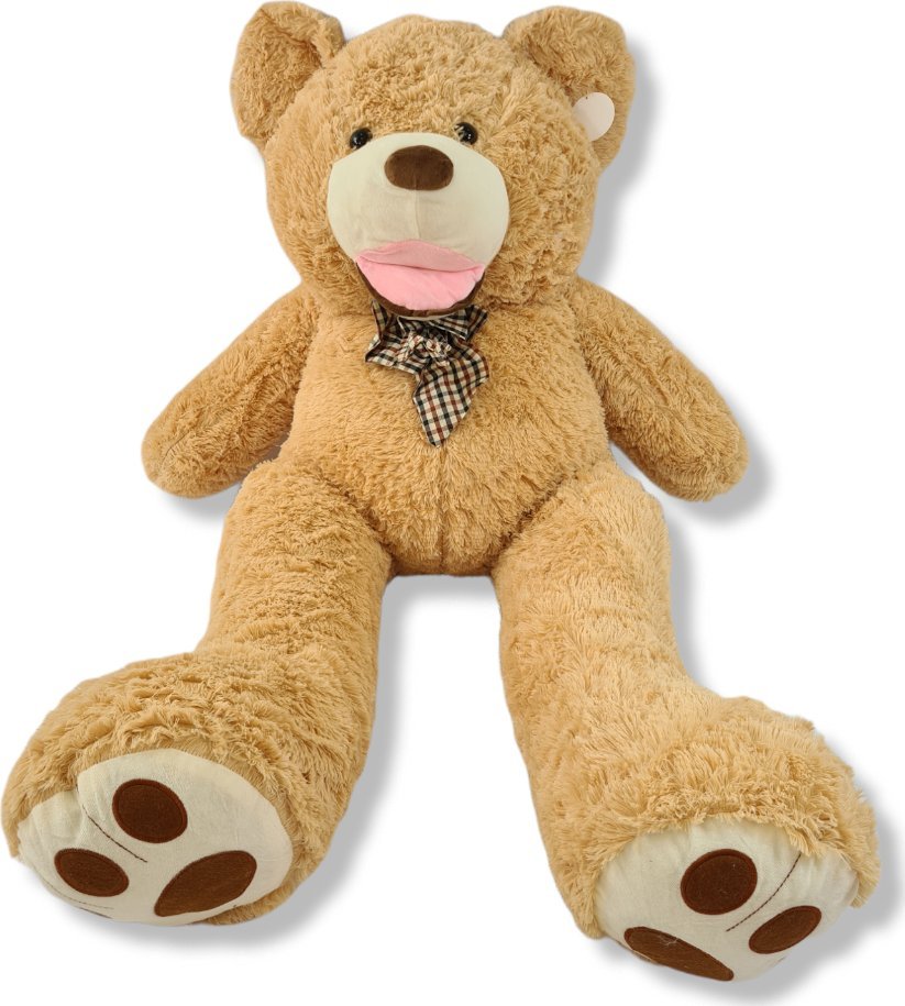 Blue Ride Ogromny Miś Pluszowy na Prezent 130 cm TEDDY BEŻOWY