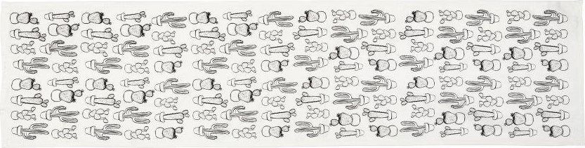 Miss Lucy Bieżnik Miss Lucy Cactus 35 x 130 cm