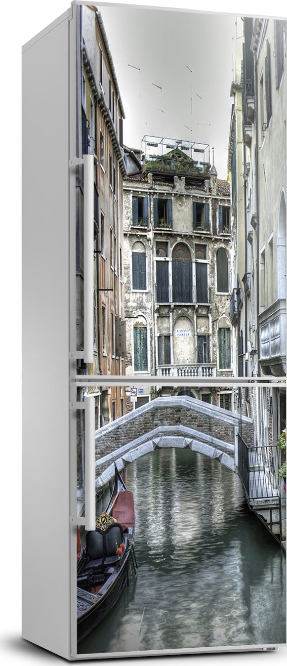 Tulup Naklejka samoprzylepna na lodówkę 60x180 cm Wenecja Włochy