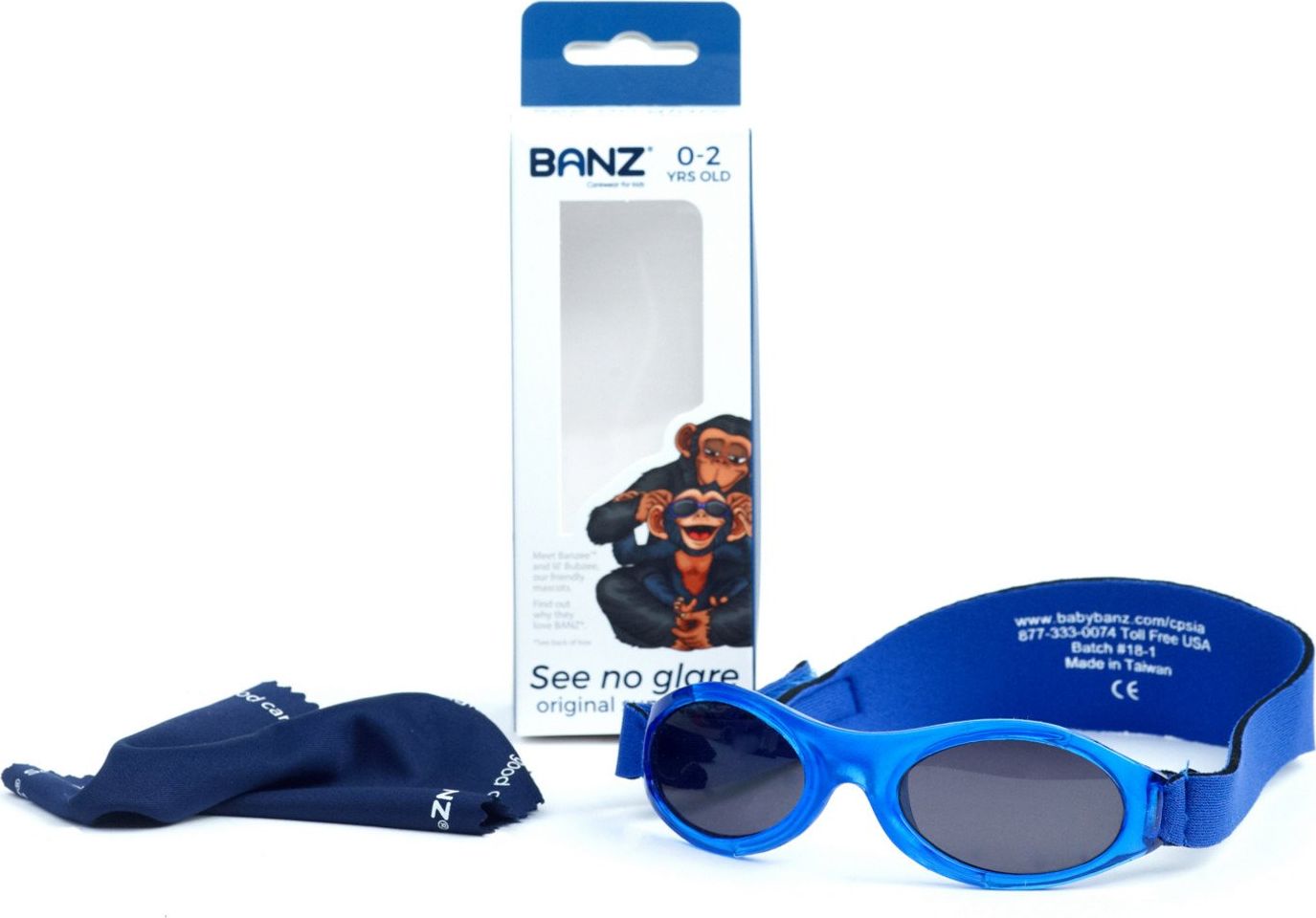 Banz Okulary przeciwsłoneczne dzieci 0-2lat UV400 BANZ uniwersalny