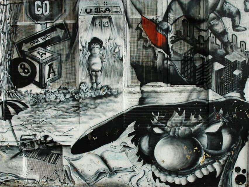 DecoNest Fototapeta - Street art graffiti - 300X231